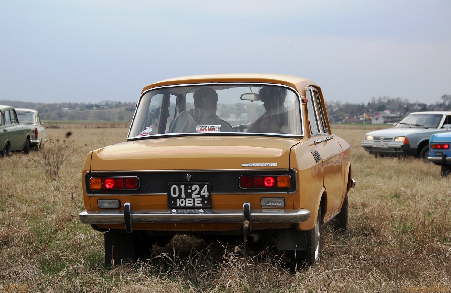 0124 ЮВЕ, Moskvich (AZLK) 2138/2140 2138/2140 переходный, 01.1976