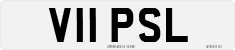 License plate of the United Kingdom, 1983 year system