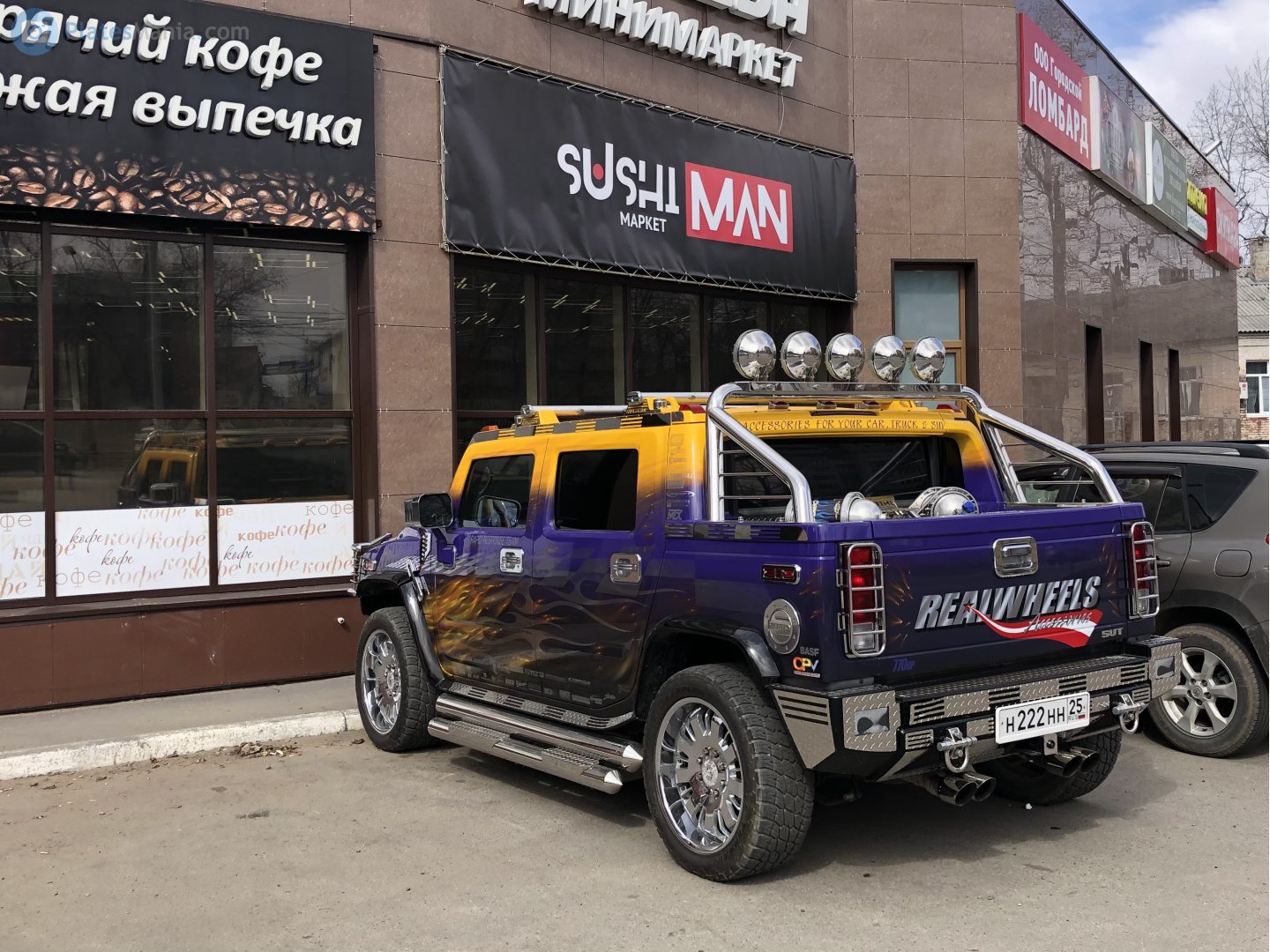 н 222 нн 25, HUMMER H2 1st gen SUT Pickup (GMT820), 2005–2009