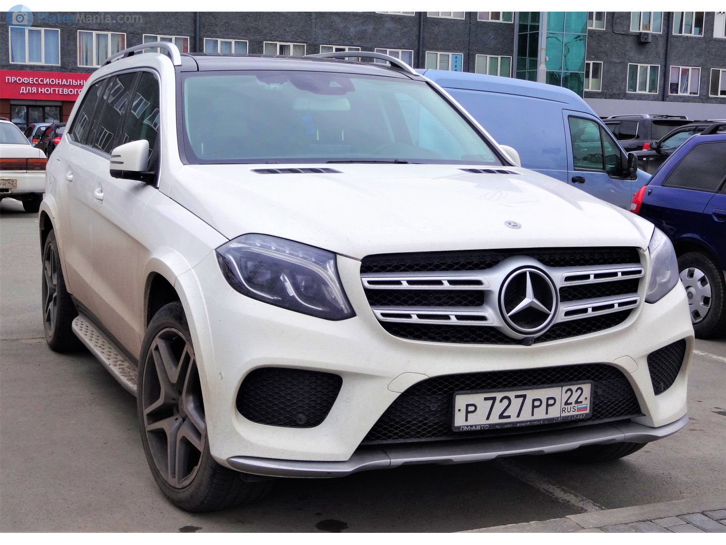 р 727 рр 22, Mercedes-Benz GLS-Klasse 1st gen (X166), 2016–2019