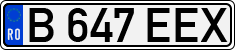 License plate of Romania, Regular plates