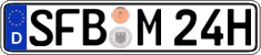 German license plate, Plates for oldtimers (type 
