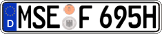 German license plate, Plates for oldtimers (type 