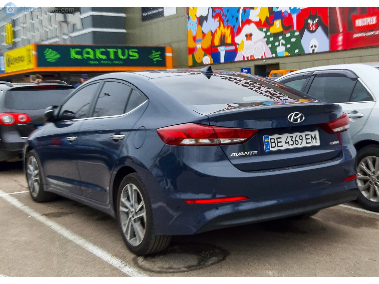 BE 4369 EM, Hyundai Avante 5th gen (AD), 2015–2018