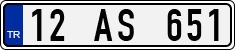 License plate of Turkey, Regular plates