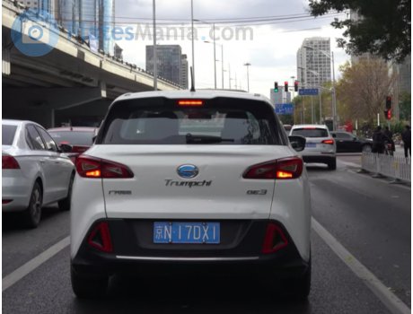 京N·17DX1, Trumpchi GE3