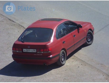 н389тн66, Toyota Carina E