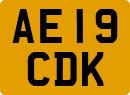 License plate of the United Kingdom, 2001 year system