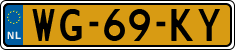 License plate of the Netherlands, Trailers