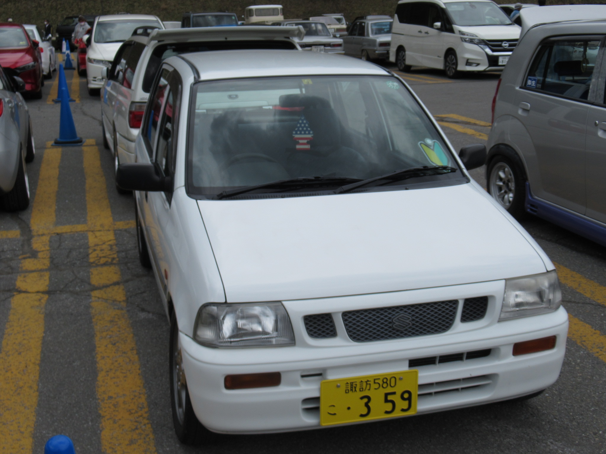 諏訪 580 こ 359, Suzuki Cervo 4th gen 5-door Hatch (CN21S/22S/31S/32S), 1991–1998