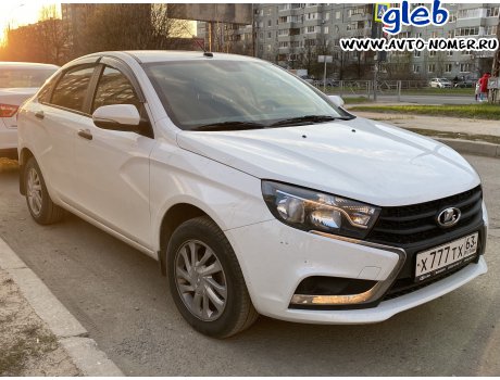 х777тх63, Lada (VAZ) Vesta