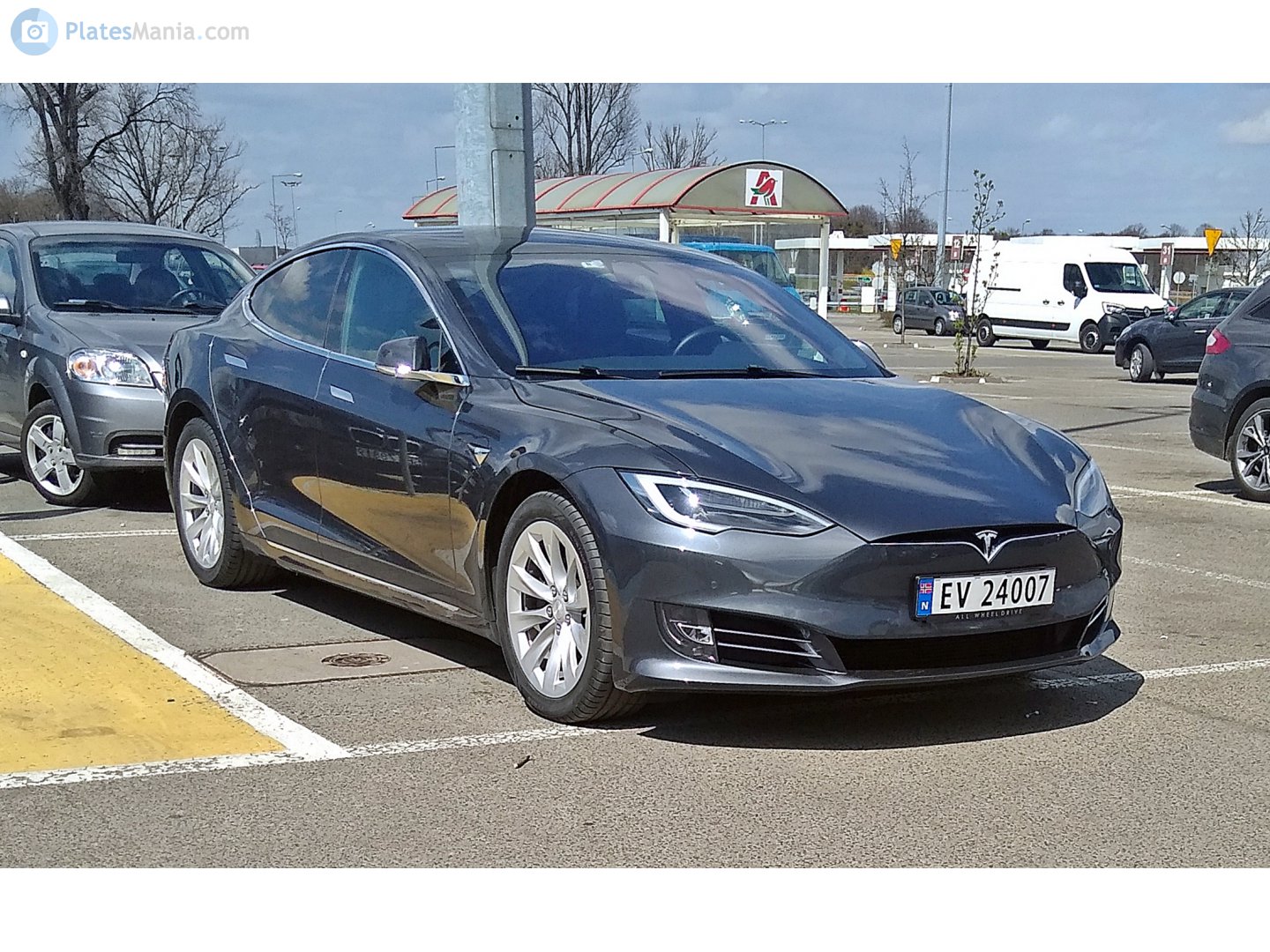 EV 24007, Tesla Model S 1st gen (5YJS), 2012–