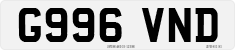 License plate of the United Kingdom, 1983 year system