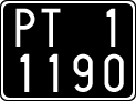 License plate of Italy, Cars (1927 year series)