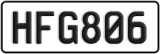 License plate of New Zealand, ABC1(23)