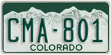 Colorado, ABC-123