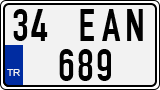 License plate of Turkey, Regular plates