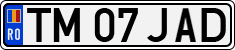 License plate of Romania, Regular plates