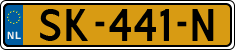 License plate of the Netherlands, Cars