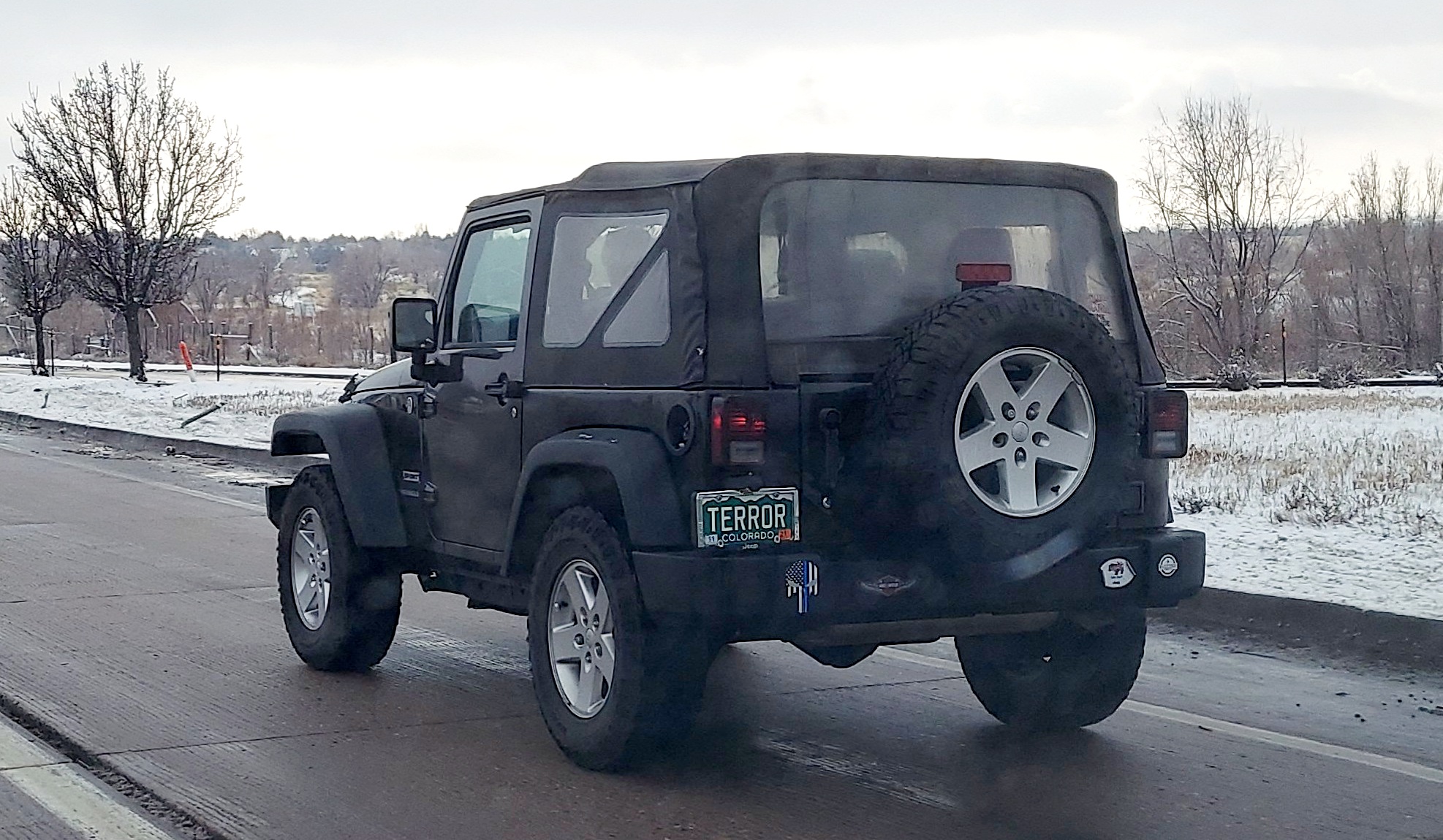 TERROR, Jeep Wrangler 3rd gen (don't set)