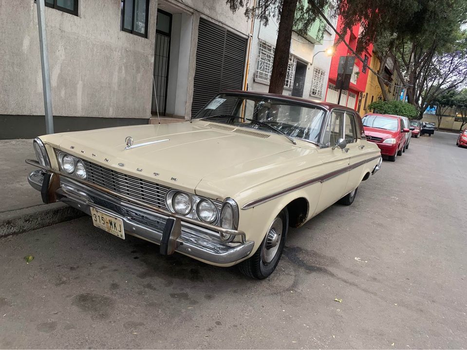 315-MKJ, Plymouth Belvedere 5th gen 1963 4-door Sedan (TP2; B-body), 1st facelift, 1962–1963