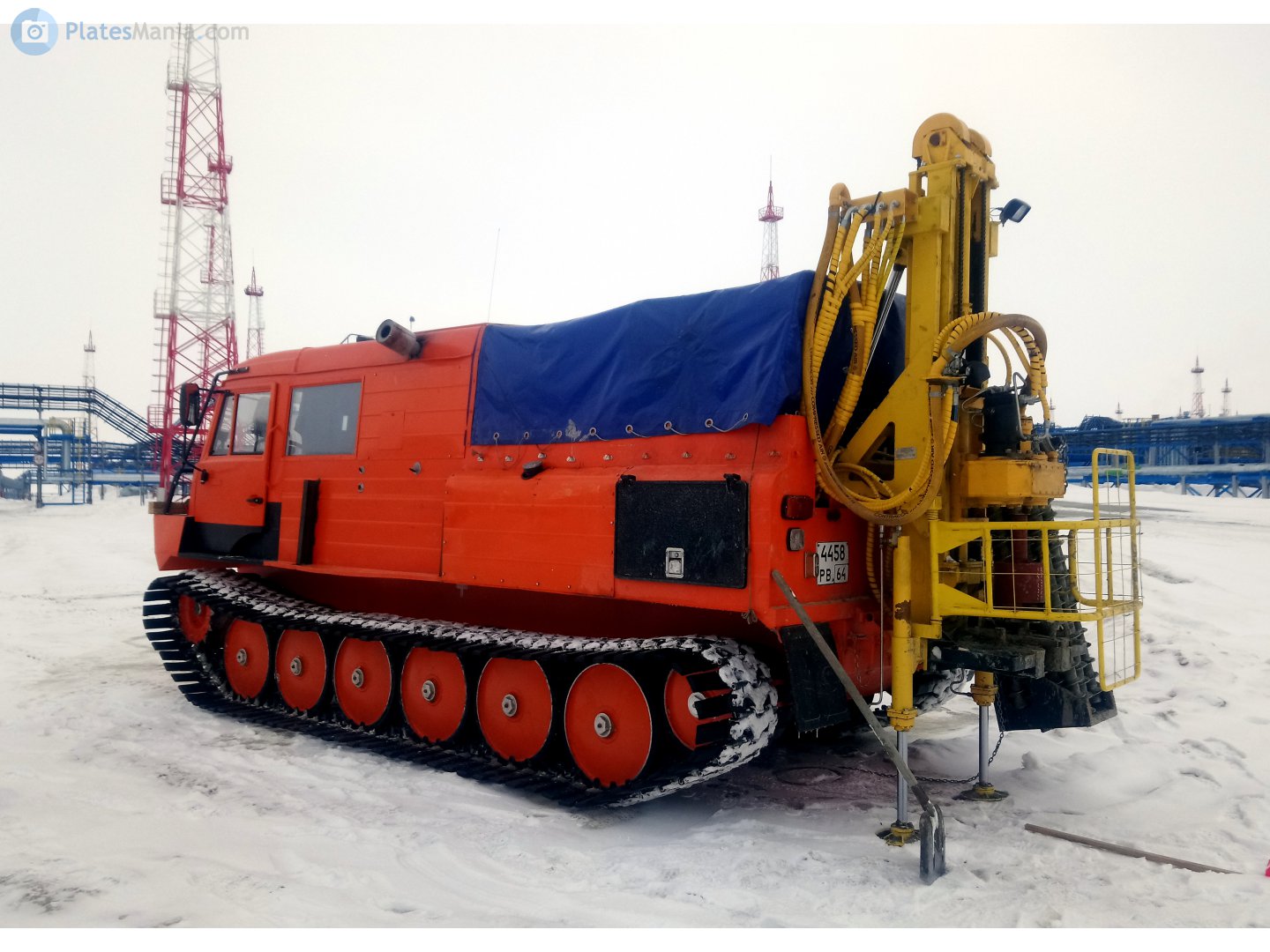 4458 рв 64, Transport TTM 3/3902 Тайга 