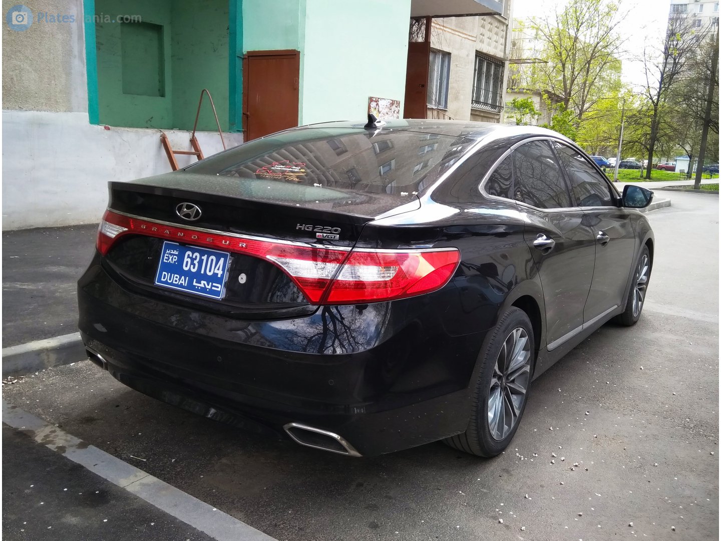 63104, Hyundai Grandeur 5th gen (HG), 2011–2016