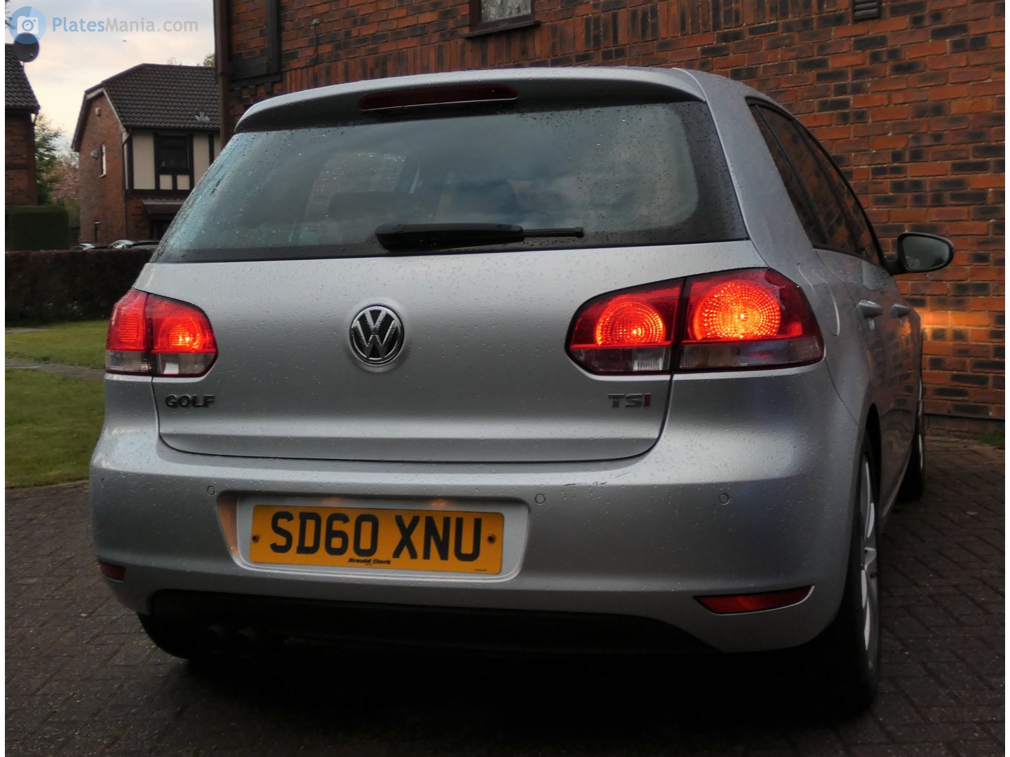 SD60XNU, Volkswagen Golf 6th gen 5-door Hatch (5K), 2008–2013