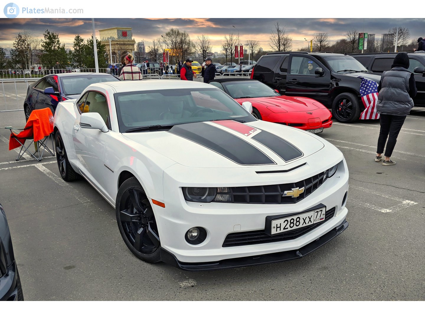 н 288 хх 77, Chevrolet Camaro 5th gen Coupé (Zeta I), 2009–2013