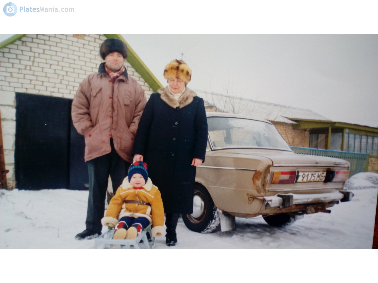 г 9175 МБ, Lada (VAZ) 2106 Жигули (1300/ 1500 /1600), 1976–2006