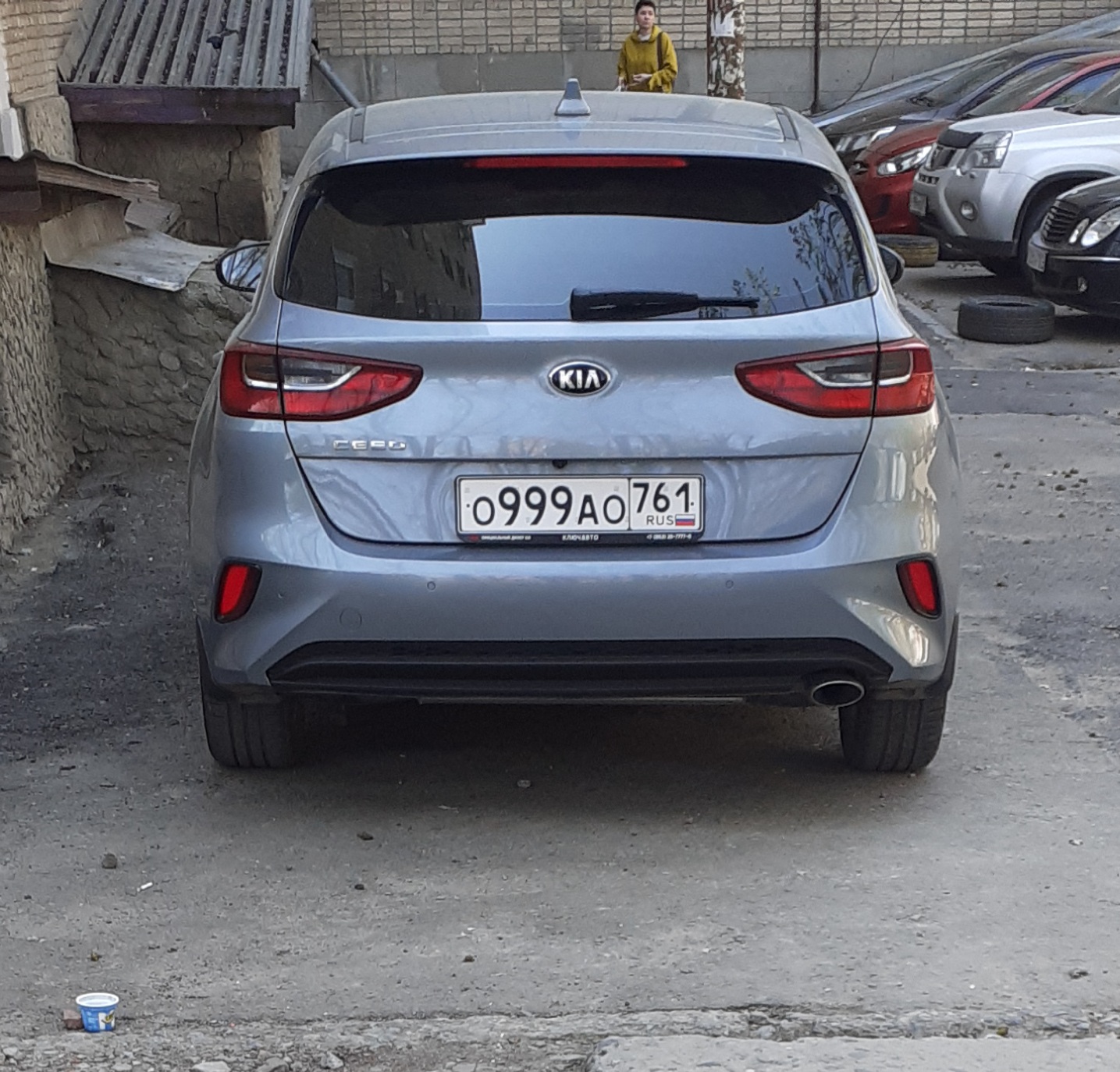 о 999 ао 761, Kia Ceed 