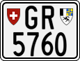License plate of Switzerland, Motorcycles