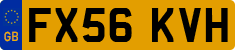 License plate of the United Kingdom, 2001 year system