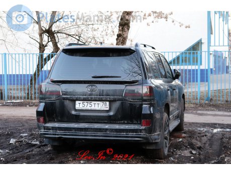 т575тт78, Toyota Land Cruiser