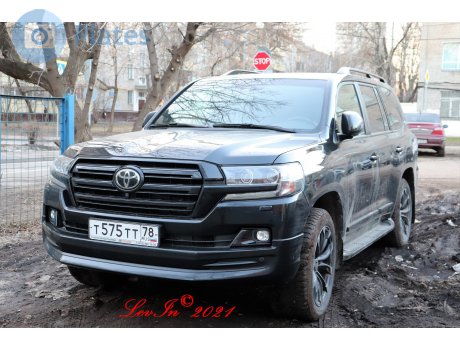 т575тт78, Toyota Land Cruiser