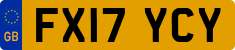 License plate of the United Kingdom, 2001 year system