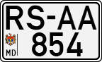 License plate of Moldova, Trailers (1992)