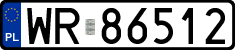 License plates of Poland, Regular car plates