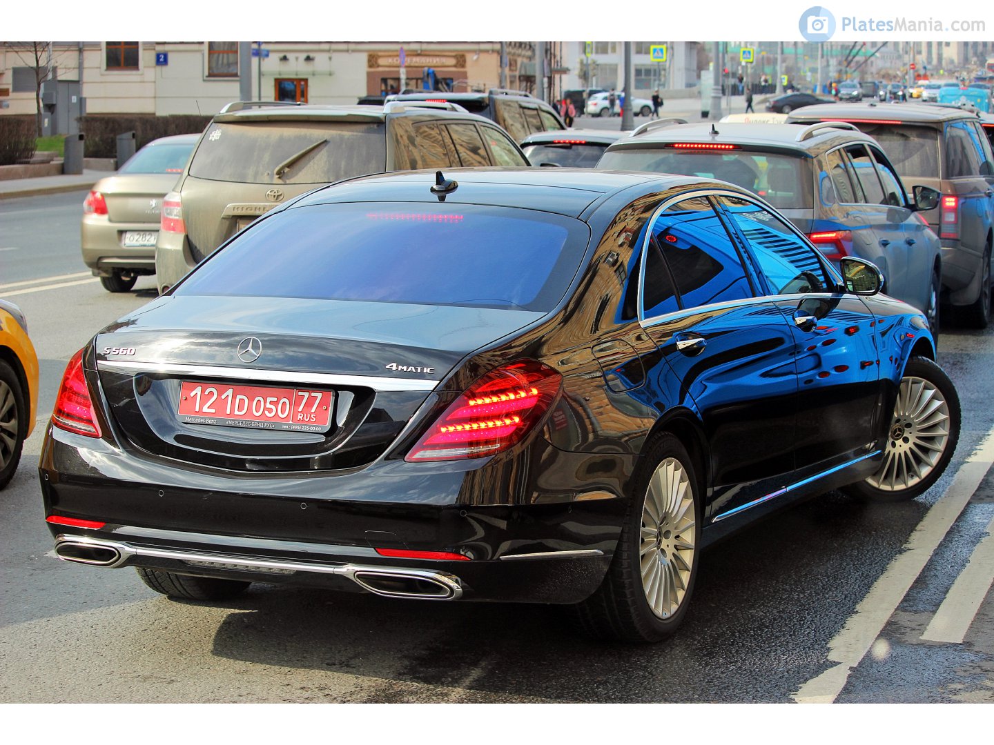 121 D 050 77, Mercedes-Benz S-Klasse 8th gen Sedan (W222/V222), 2013–2020