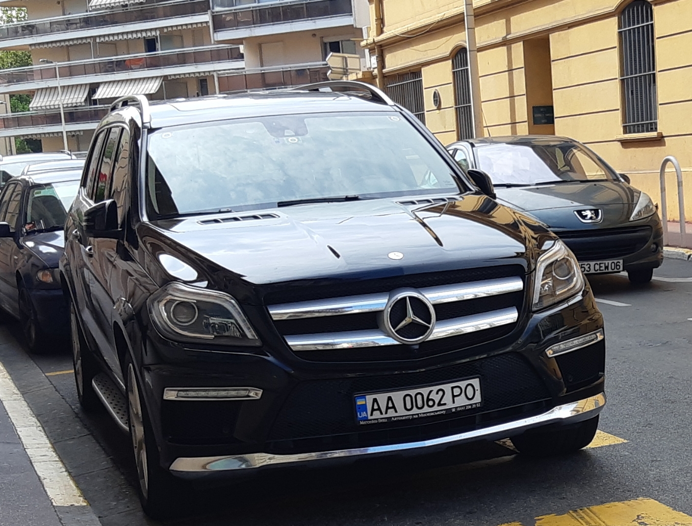 AA 0062 PO, Mercedes-Benz GL-Klasse 2nd gen (X166), 2012–2015