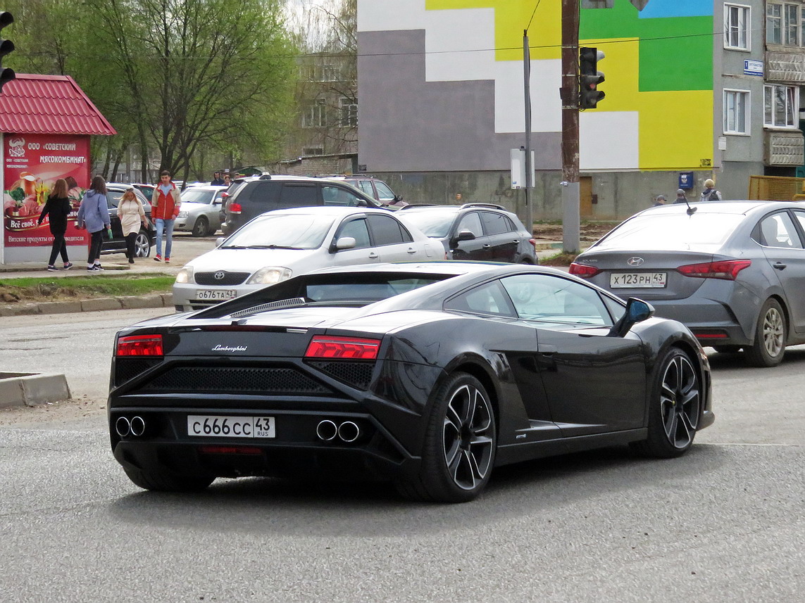с 666 сс 43, Lamborghini Gallardo 1st gen Coupé, facelift, 2008–2014