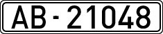 License plates of Spain, 1900 year series