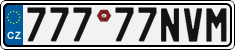 License plate of the Czech Republic, Vanity Plates