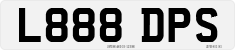 License plate of the United Kingdom, 1983 year system