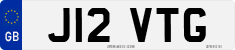 License plate of the United Kingdom, 1983 year system