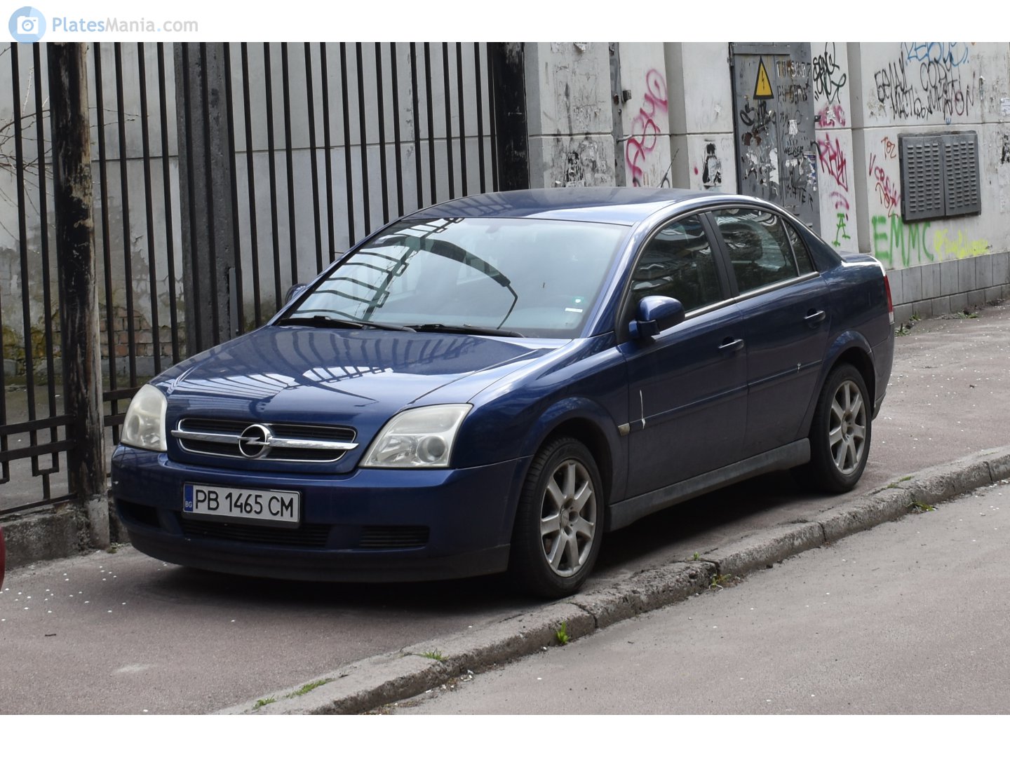 PB 1465 CM, Opel Vectra 3rd gen Sedan (C; Z02), 2002–2005