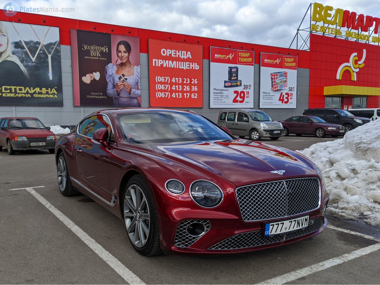 777 77NVM, Bentley Continental 6th gen GT, 2018–2024