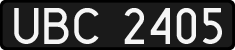 License plates of Poland, 1976 year system