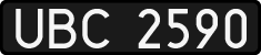 License plates of Poland, 1976 year system