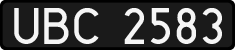 License plates of Poland, 1976 year system